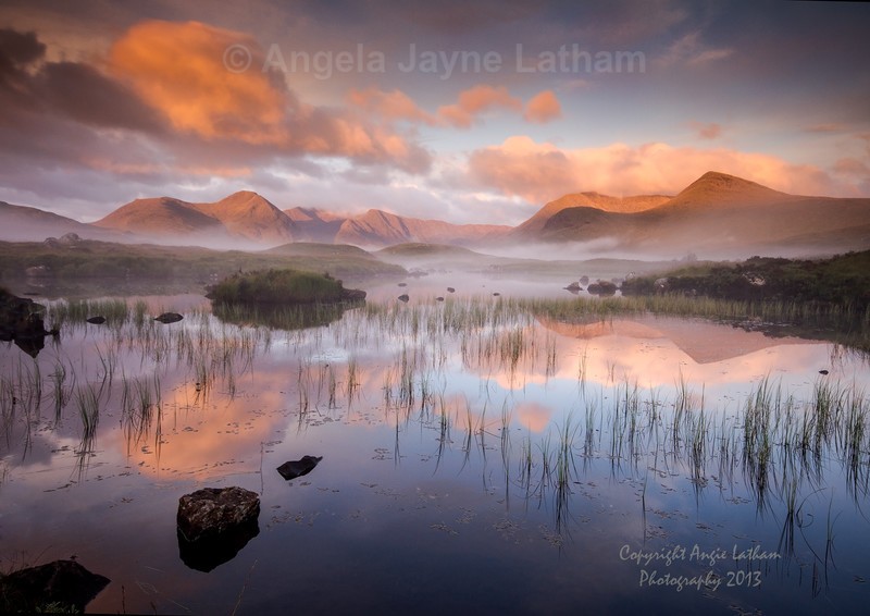 Sunrise on Rannoch Moor 2 - Highlands of Scotland