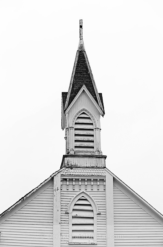 St. Patrick's Catholic Church Steeple ~ Golden Grove, New Brunswick - Churches of New Brunswick