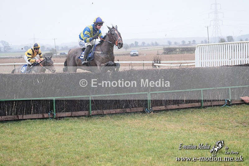 PtP 260125 311 - Cocklebarrow Point-to-Point racing with the Heythrop Hunt 26/01/25