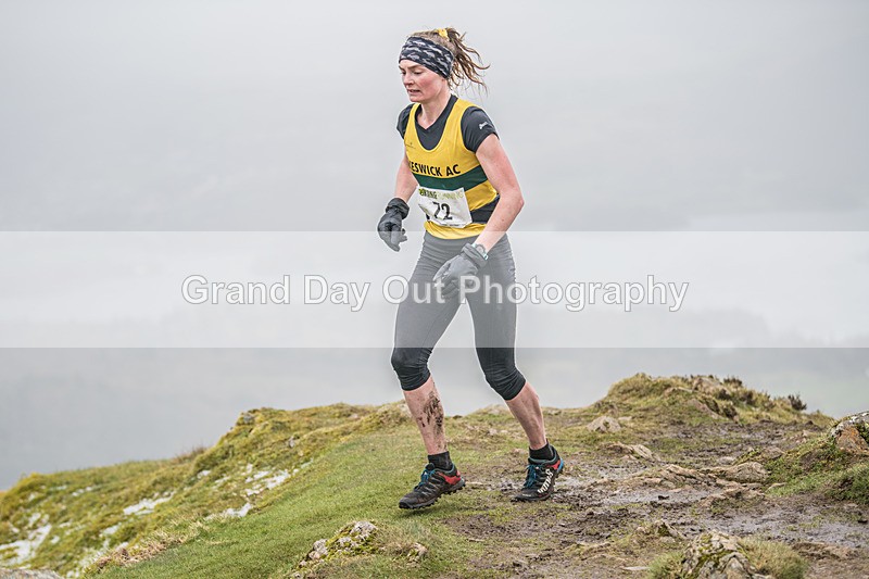 Causey Pike-182 - Causey Pike Fell Race Saturday 23rd March 2024