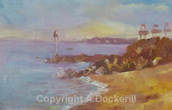 Felixstowe Beach - Oil Paintings