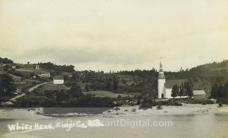 Whitehead, Kings County, New Brunswick Canada RPPC