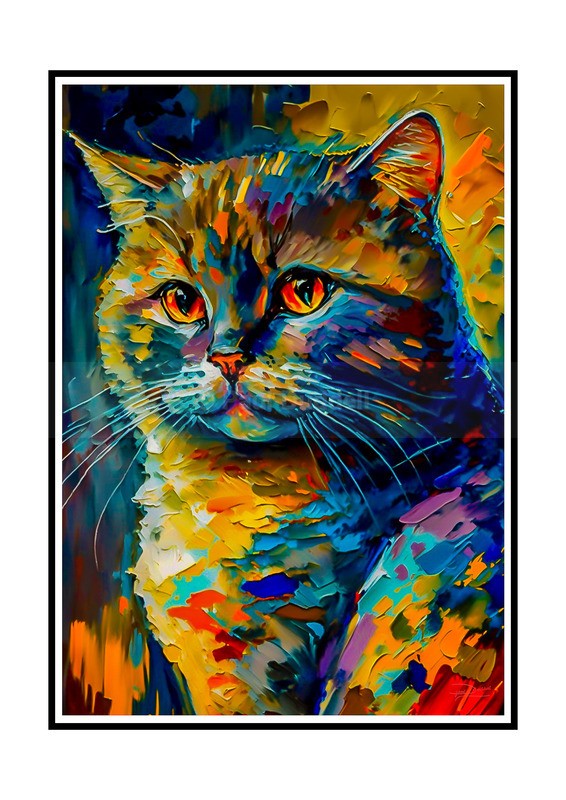 Pulses with Emotion, Cats & Dogs Oil Paintings by Paul Duddell, Whispers & Strokes - Artist, Painter, and Photographer