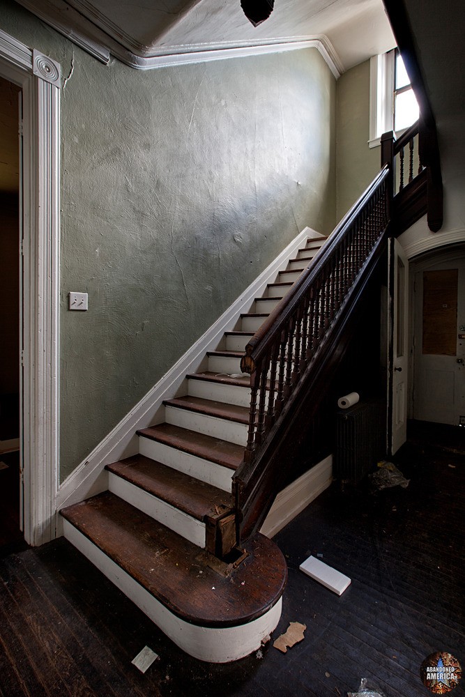 St. Peter's Episcopal Church (Germantown, PA) | Rectory Stairway - St. Peter's Episcopal Church