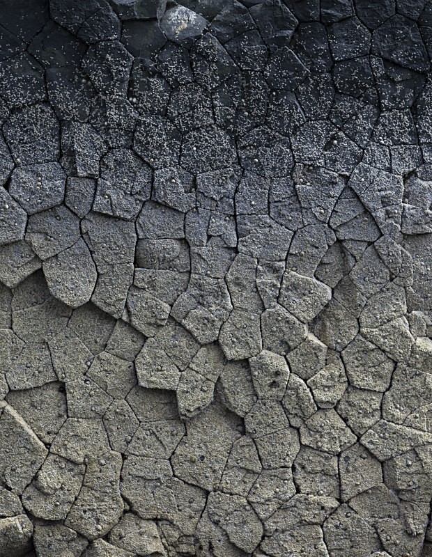 Basalt cliff face, Staffa, Inner Hebrides, Scotland - ISLE OF MULL LANDSCAPE PHOTOGRAPHY