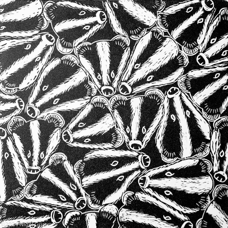  - Linocut