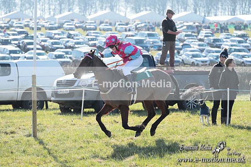 PR 010325 31 - Pony Racing from Beaufort Races Didmarton 01/03/25