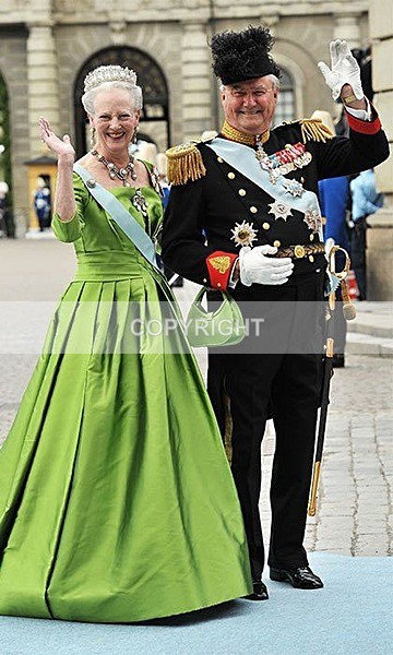 D-25 Q Margarethe II and Prince Henrik - Denmark - Danish Royals