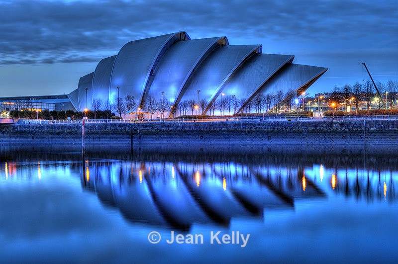 Clyde Auditorium, Glasgow - 5911_Painterly - HDR effects