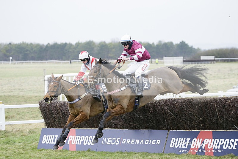 PtP 220122 225 - Royal Artillery Hunt Point-to-Point  - Larkhill Racecourse 22/01/22