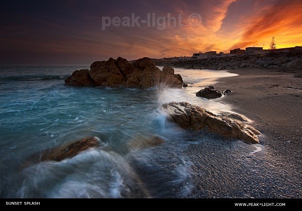 Sunset Splash - Foreign Shores