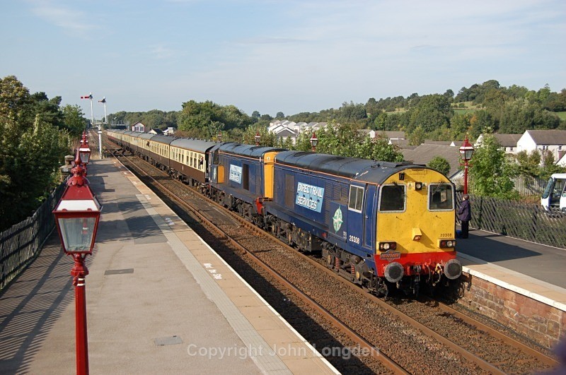 30.9.13 - 20308 & 20309 1Z48 Dumbarton - Crewe, Appleby - Appleby
