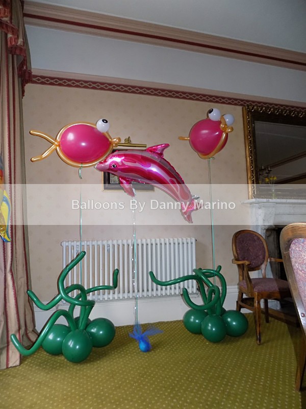 Floating fish - Birthday Balloons
