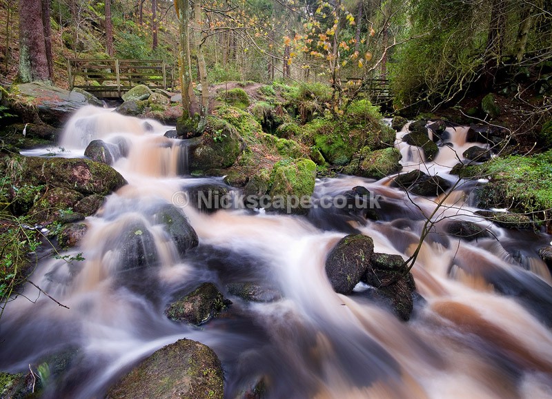 Peat Waterfalls at Wyming Brook - Sheffield, UK - Peak District Landscape Photography Gallery