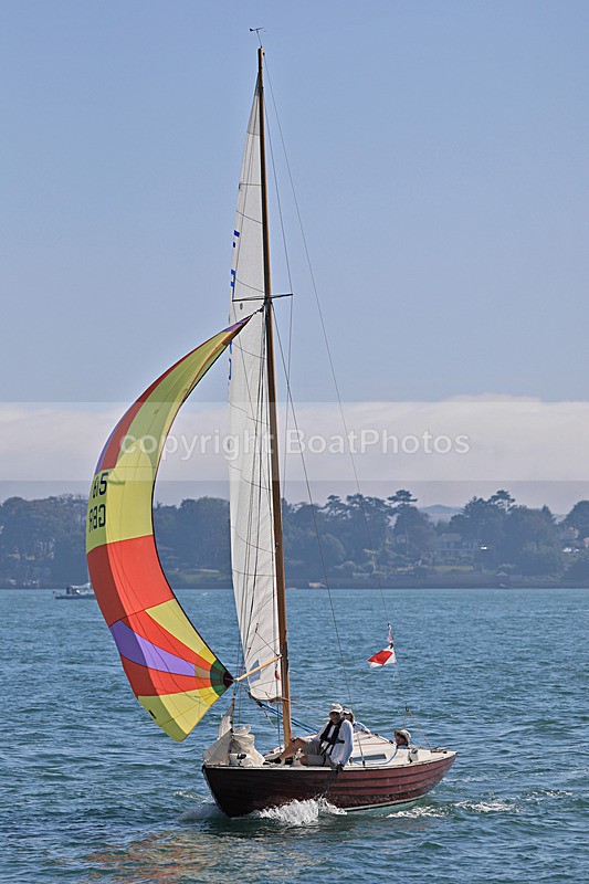 190825 COLUMBINE GBR615 1Y3A2083 - Sailboats - monohull