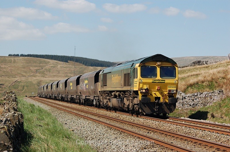 27.4.11 66508 6Z68 Killoch - Drax, Dentdale - Dentdale
