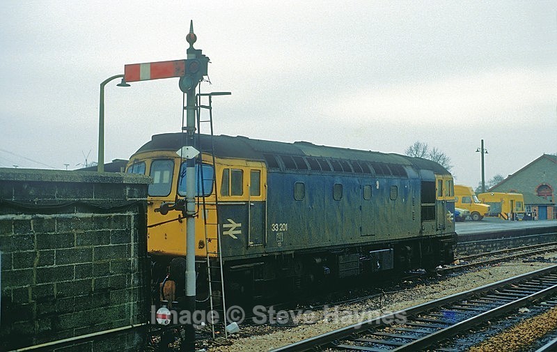 22nd Jan 1987 - Newton Abbot (inc. Aller Junction), Devon