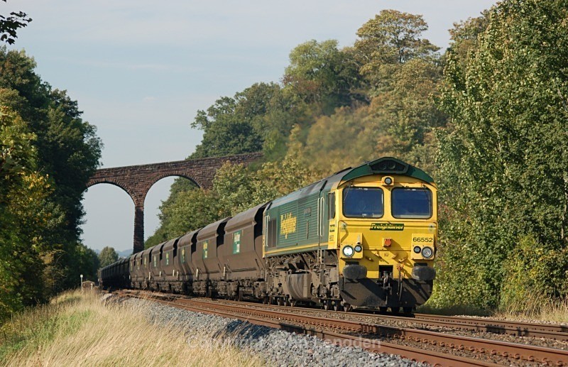 30.9.11 66552 6Z68 Killoch - Cottam, Newbiggin - Newbiggin
