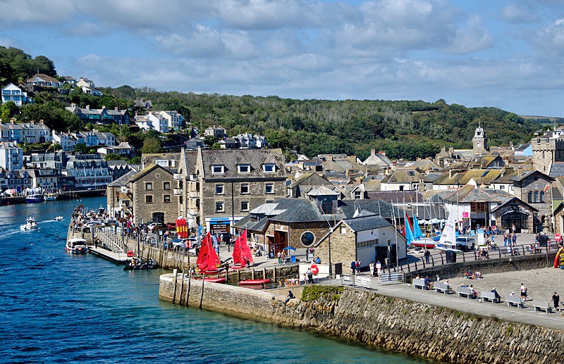 Red Sails at Looe 2 - Looe (See separate gallery for Looe Lugger photos)