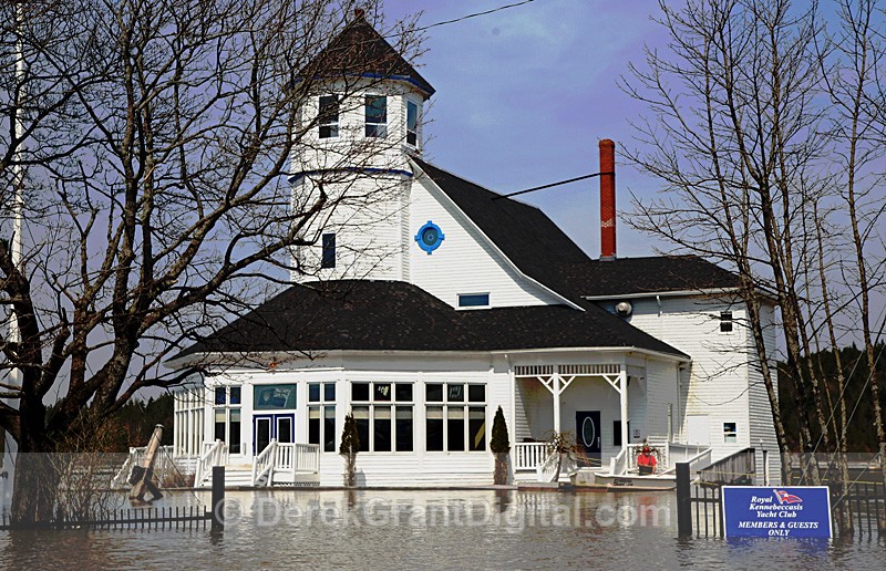 RKYC Millidgeville Spring Flood 2018 NB Canada - Extreme Weather