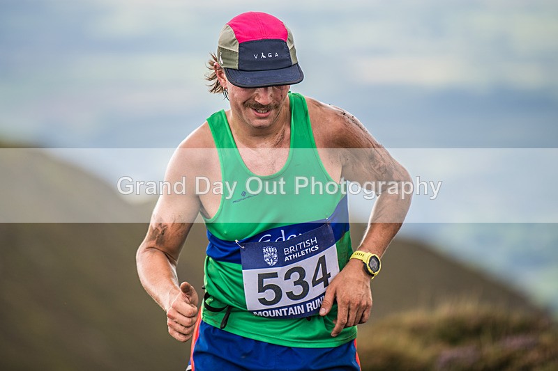 Uphill Only-342 - British Athletics Off Road Running Championships Senior Uphill Only Trial - Skiddaw Friday 15th Augu