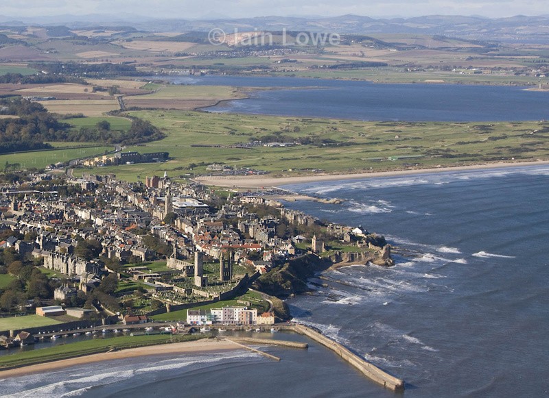 St Andrews Looking North - St Andrews Town Aerial
