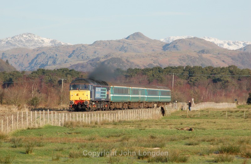 2.2.12 - 47810 5T21 Barrow - Sellafield ecs, Green Road - Cumbrian Coast (north to south)