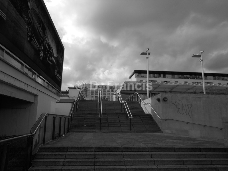 Tesco, Earl's Court (b&w) - Urban Landscape