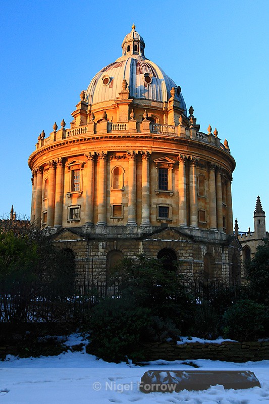 Radcliffe Camera from the University Church - Oxfordshire, England