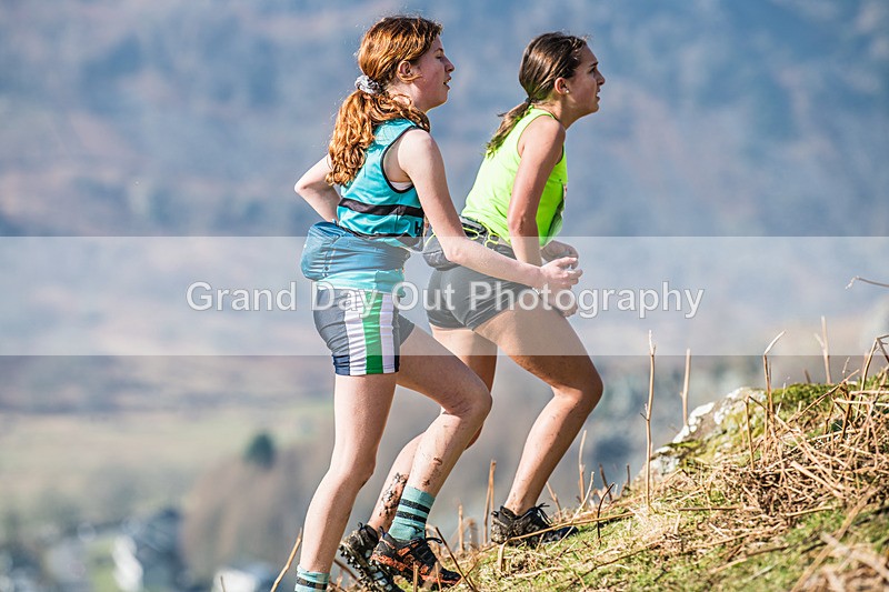 Elterwater-266 - Kendal Winter League Elterwater Under 15/17 Fell Races Sunday 9th March 2025