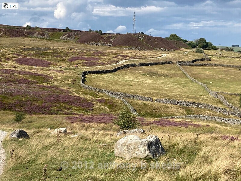 70 Guisecliff Mast from Heyshaw Moor - The Nidderdale Way Collection