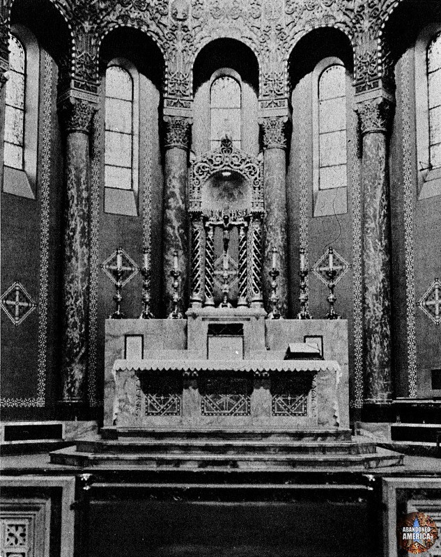 historical photos of the church of the transfiguration in philadelphia on matthew christopher murray's abandoned america