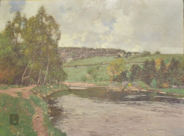 The Tweed below Neidpath - Scottish Landscapes