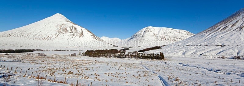 Beinn Dorain & Beinn a Chaisteil, Argyll & Bute - Panoramic format