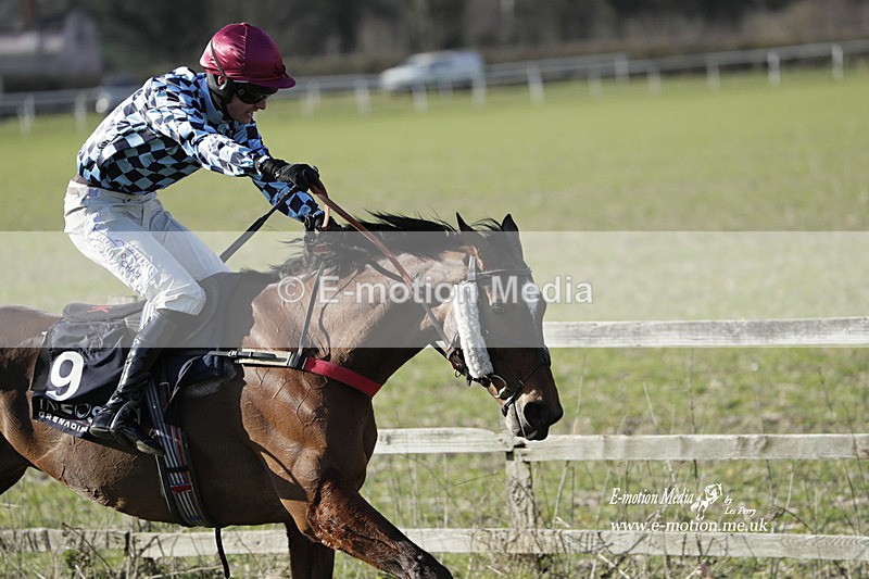 PtP 250223 0588 - Kimblewick Hunt Point-to-Point Kingston Blount 25/02/23