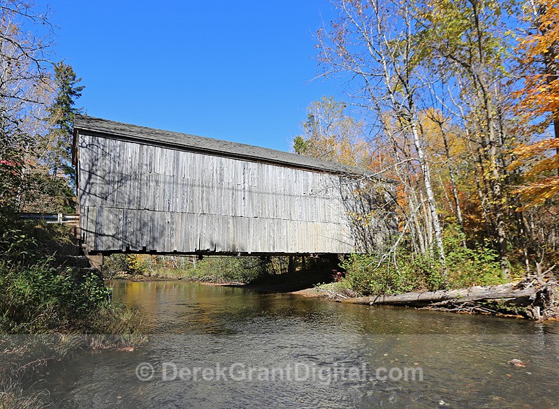 Trout Creek #5 Covered Bridge - Covered Bridges of New Brunswick