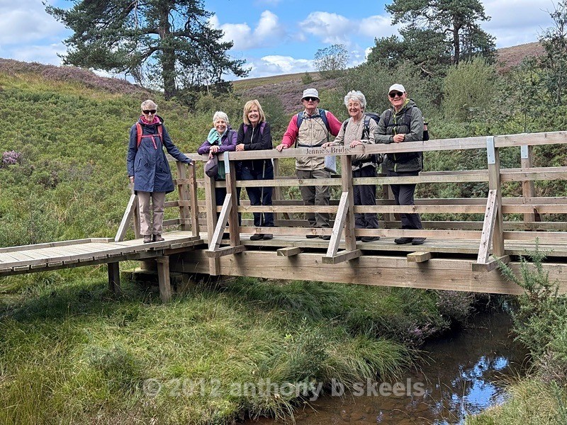 046 The group pause at our fellow walkers memorial Bridge - York Minster Walkers Collection 2026