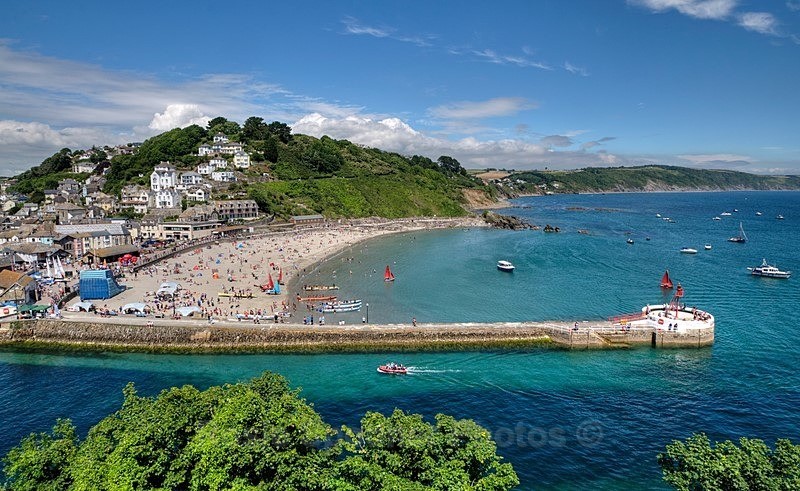 LO 65   Busy day at Looe - Greeting Cards - Looe