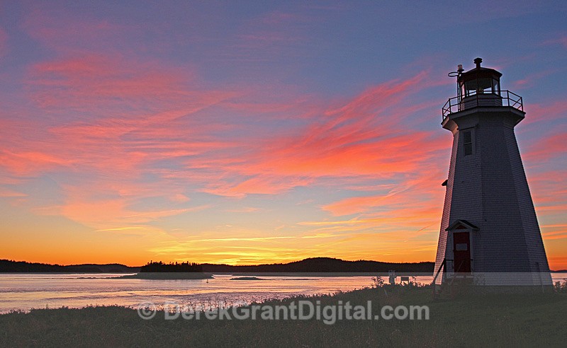 Green's Point Lighthouse - Lighthouses of New Brunswick