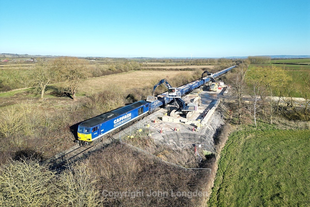 JL - 18.3.25 60028 6Z52 Tytherington - Quainton, Quainton Railhead - Latest shots