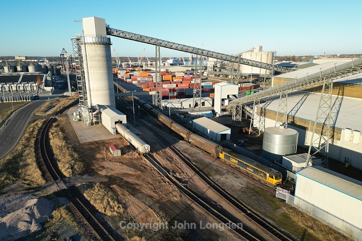 JL - 6.2.25 60095 6H55 Tyne Dock CT - Drax, Tyne Dock - Latest shots