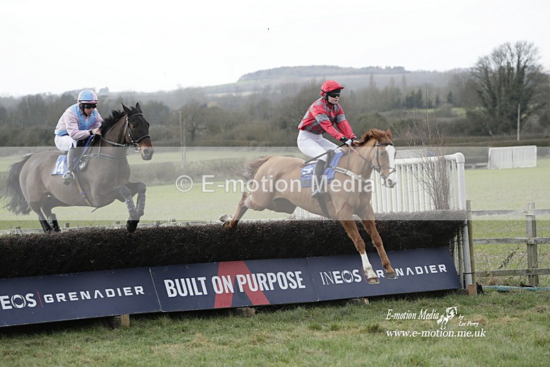 PtP 250223 0416 - Kimblewick Hunt Point-to-Point Kingston Blount 25/02/23