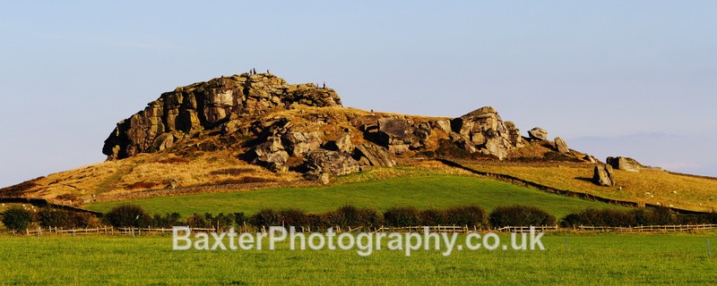 Late Sun At Almscliffe Crag - Views Around Harrogate: