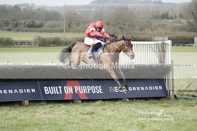 PtP 250223 050 - Kimblewick Hunt Point-to-Point Kingston Blount 25/02/23