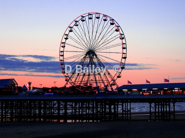 Big-Wheel-at-Night Blackpool - Mixture A4