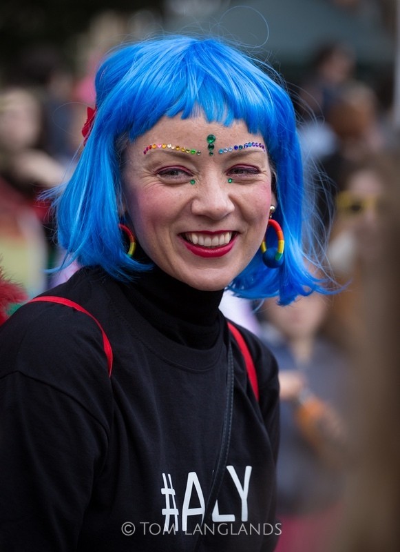 Blue Hair - Street Photography