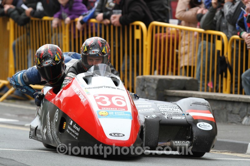 Francois Leblond & Anne Garnish - Sure Sidecar Race 2