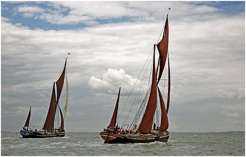 Racing Pair (1) - The Thames Barge Match