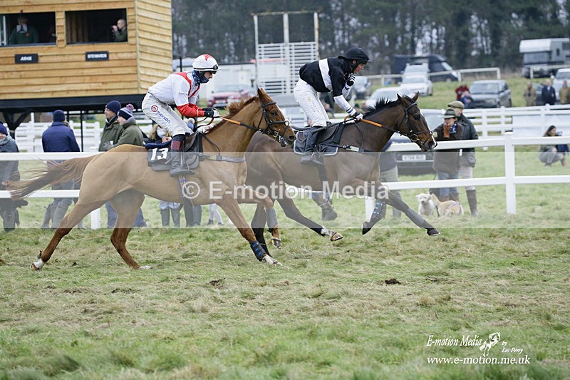 PtP 220122 717 - Royal Artillery Hunt Point-to-Point  - Larkhill Racecourse 22/01/22