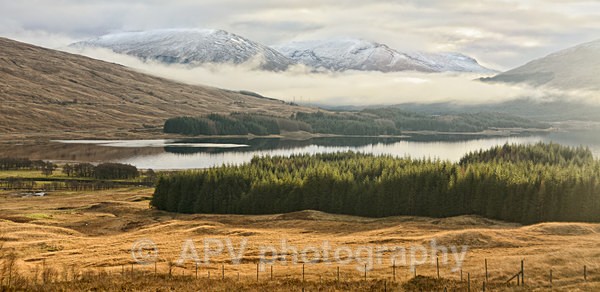 Autumnal Loch View - DL Size Cards